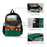 Christmas Woody Wagon-Bringing Home The Xmas Tree Outdoor Hiking Backpack