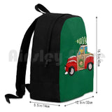 Christmas Woody Wagon-Bringing Home The Xmas Tree Outdoor Hiking Backpack