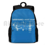 Basset Hound Outdoor Hiking Backpack for Climbing