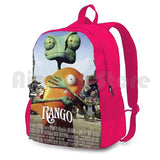 Rango Movie Poster Merchandise Outdoor Hiking Backpack Waterproof