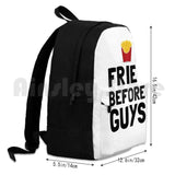 Fries Before Guys Outdoor Hiking Backpack