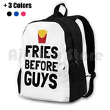 Fries Before Guys Outdoor Hiking Backpack