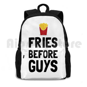 Fries Before Guys Outdoor Hiking Backpack
