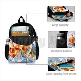 Pepperoni Pizza Peaks Outdoor Hiking Backpack Riding Climbing Sports Bag