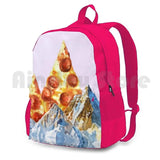 Pepperoni Pizza Peaks Outdoor Hiking Backpack Riding Climbing Sports Bag