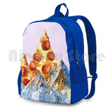 Pepperoni Pizza Peaks Outdoor Hiking Backpack Riding Climbing Sports Bag