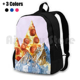 Pepperoni Pizza Peaks Outdoor Hiking Backpack Riding Climbing Sports Bag