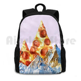 Pepperoni Pizza Peaks Outdoor Hiking Backpack Riding Climbing Sports Bag
