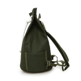 Men's Canvas Bucket Bag Drawstring Backpack