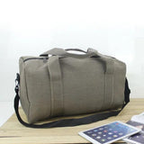 Canvas 40L Duffel Bag Wear-Resistant Large Capacity Hand Luggage W3-134