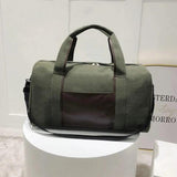 Large Capacity Travel Bag Canvas Portable Fitness Bag