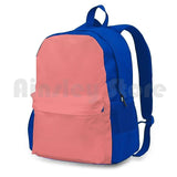 Coral Pink Hiking Backpack