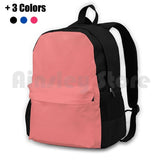 Coral Pink Hiking Backpack