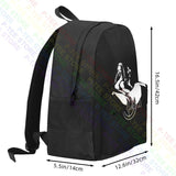 Satanic Nun Pentagram Baphomet Satan 666 Backpack