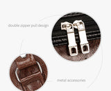 Large Capacity PU Leather Travel Duffel Bag for Women Men