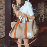 Large Capacity Travel Bag Men Messenger Handbags Shoe Bag Shoulder Fitness Bag
