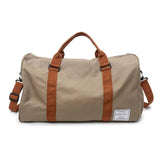 Large Capacity Travel Bag Men Messenger Handbags Shoe Bag Shoulder Fitness Bag