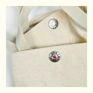 Canvas Human Bag Top Version Couple One Shoulder Messenger Bag