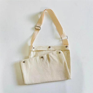 HUMAN Vintage Bag Men 1:1 HUMAN Heart Foldable Canvas Women Bags Travel Bag