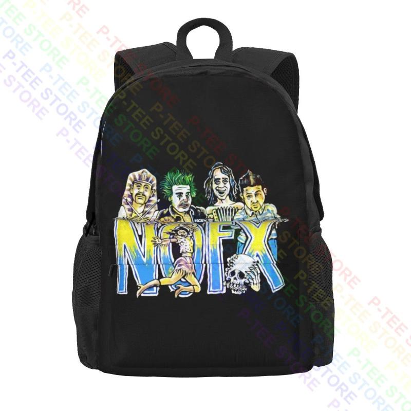 Nofx West Coaster Tour Concert Large Capacity Backpack