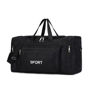 Large Capacity Gym Storage Bag Travel Men Lightweight Weekend Tote Bag