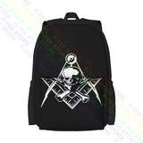 Masonic Skull Crossed Bones Backpack