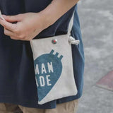 Canvas One Shoulder Messenger Bag for Men and Women
