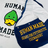 Vintage Canvas Couple Shoulder Bag Men Women Love 1:1 Human Made Fashion