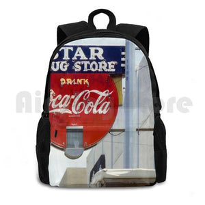 Galveston Texas Neon Sign Vintage Nostalgia Outdoor Hiking Backpack