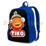 Tiko-Fish Hiking Backpack Waterproof Camping Travel