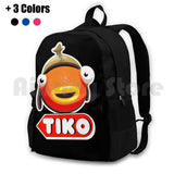 Tiko-Fish Hiking Backpack Waterproof Camping Travel