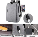 Anti Theft Laptop USB Backpack Rucksack Travel Daypack