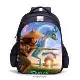 Raya Last Dragon Backpack Kids School Bags Boys Girls Teens Travel Knapsack