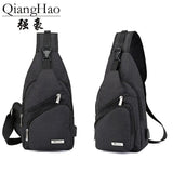 Casual Canvas Chest Bag Crossbody Shoulder Multifunction Small Travel Bag