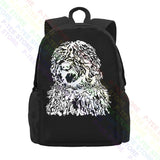 Spanish Water Dog Face Special Graphic Large Capacity Backpack