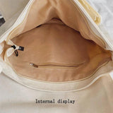 Canvas Women Bag Handbag Shopper High Girl Female Casual Harajuku Style