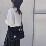 Canvas Women Bag Handbag Shopper High Girl Female Casual Harajuku Style