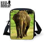 Elephant Pattern Mini Messenger Bag