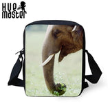 Elephant Pattern Mini Messenger Bag