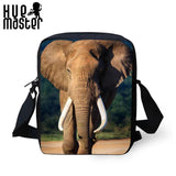 Elephant Pattern Mini Messenger Bag