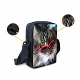 Men Cowhide Shoulder Crossbody Bags Handbags Messenger Small