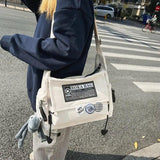 Waterproof Japanese Harajuku Nylon Crossbody Bag Large Capacity Handbag