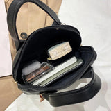 Vintage PU Leather Totes Handbag Shell Ladies Handbag Crossbody B