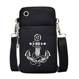 Waterproof Phone Case Skull Theme Cross Body Pouch