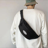 Japanese Ins Style Retro Casual Messenger Bag Chest Bag