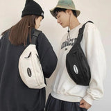 Japanese Ins Style Retro Casual Messenger Bag Chest Bag