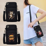 Monster Theme Wrist Pouch Shoulder Bag for Phones