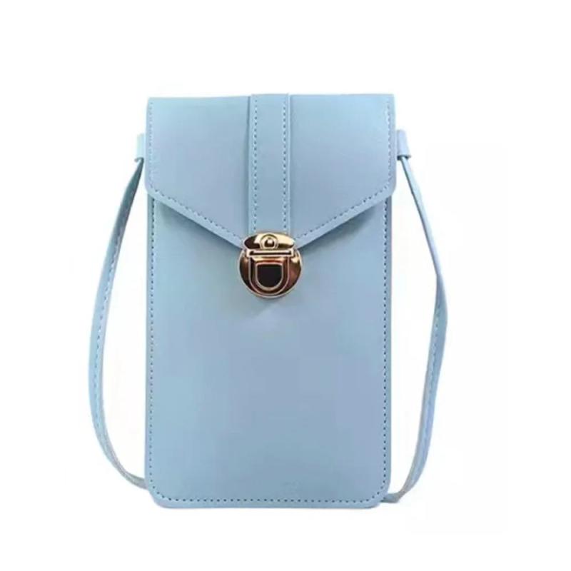 Touch Screen Crossbody Phone Purse Love Print Waterproof Handbag