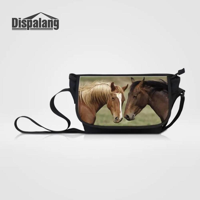 Animal Horse Pattern Women Messenger Shoulder Bag Crossbody Satchel