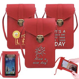 Food Pattern Cell Phone Shoulder Bag for Samsung/iPhone/Huawei